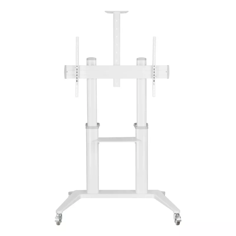 Techly ICA-TR49W Carro/Soporte multimedia blanco para pantalla plana