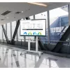 Techly ICA-TR49W Carro/Soporte multimedia blanco para pantalla plana