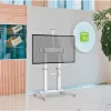 Techly ICA-TR49W Carro/Soporte multimedia blanco para pantalla plana