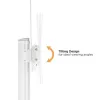 Techly ICA-TR49W Carro/Soporte multimedia blanco para pantalla plana