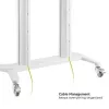 Techly ICA-TR49W Carro/Soporte multimedia blanco para pantalla plana