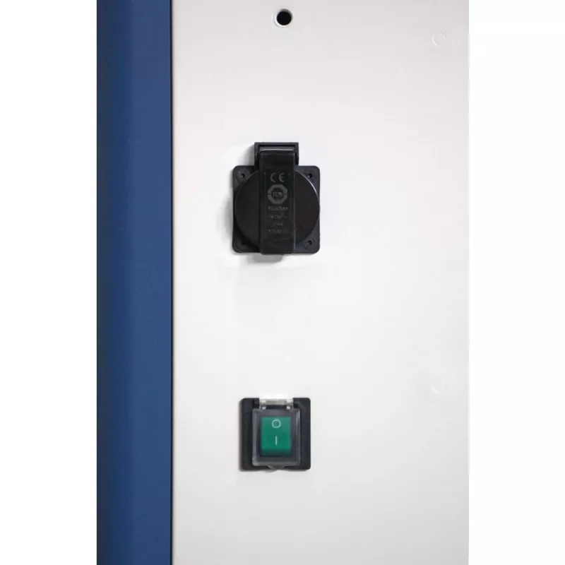 Techly Carro de carga ventilado 30 portátiles o smartphones Negro/Gris