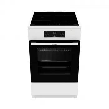Cocina independiente Gorenje GEIT5C60WPG eléctrica con placa de inducción por zonas blanca