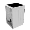 Cocina independiente Gorenje GEIT5C60WPG eléctrica con placa de inducción por zonas blanca