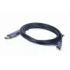 Adaptador de cable de vídeo Gembird CC-USB3C-DPF-01-6 1,8 m USB Type-C a DisplayPort