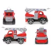 Lena TRUXX SM04535, coche de bomberos, 2 año(s), goma, acero, gris, rojo