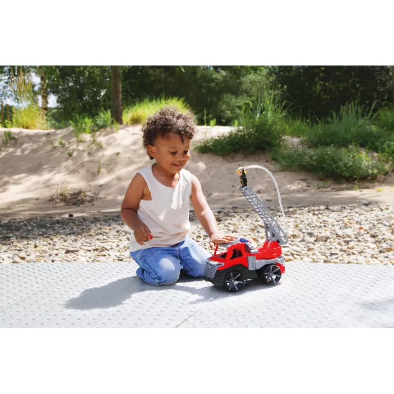 Lena TRUXX SM04535, coche de bomberos, 2 año(s), goma, acero, gris, rojo