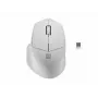 Ratón óptico inalámbrico Bluetooth NATEC Siskin 2 — 1600 DPI, Bluetooth 5.0, para diestros, blanco