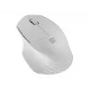 Ratón óptico inalámbrico Bluetooth NATEC Siskin 2 — 1600 DPI, Bluetooth 5.0, para diestros, blanco