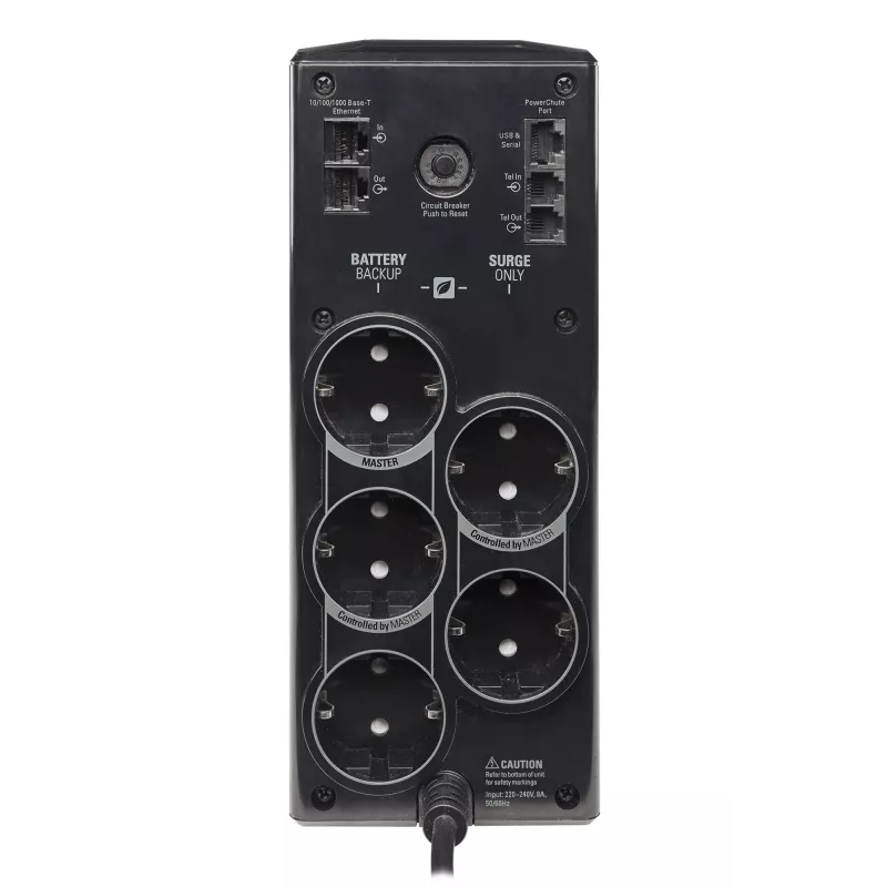 APC Back-UPS Pro BR900G-GR SAI, 900VA/540W, Line-Interactive, 230V, 5x Schuko, AVR, LCD, USB