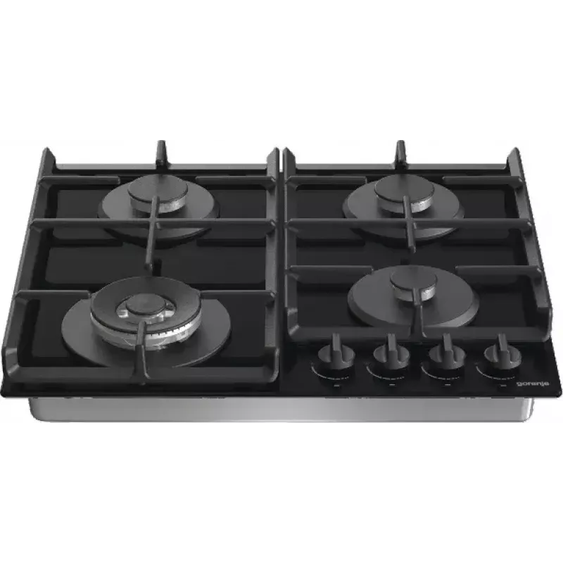Placa Gorenje GTW641EB negra integrable 60 cm gas 4 zona(s)
