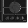 Placa Gorenje GTW641EB negra integrable 60 cm gas 4 zona(s)