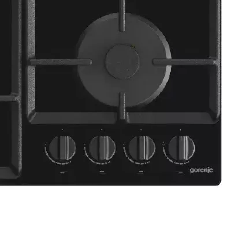 Placa Gorenje GTW641EB negra integrable 60 cm gas 4 zona(s)
