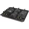 Placa Gorenje GW6D42CLB negra integrable 60 cm gas 4 zona(s)