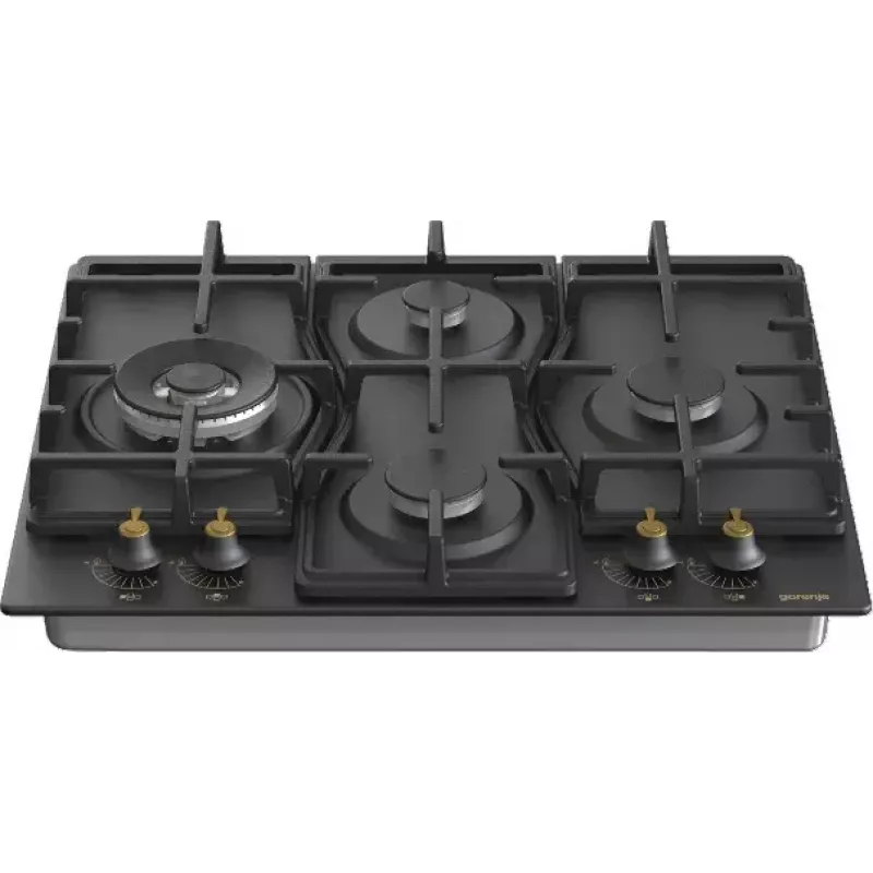 Placa Gorenje GW6D42CLB negra integrable 60 cm gas 4 zona(s)