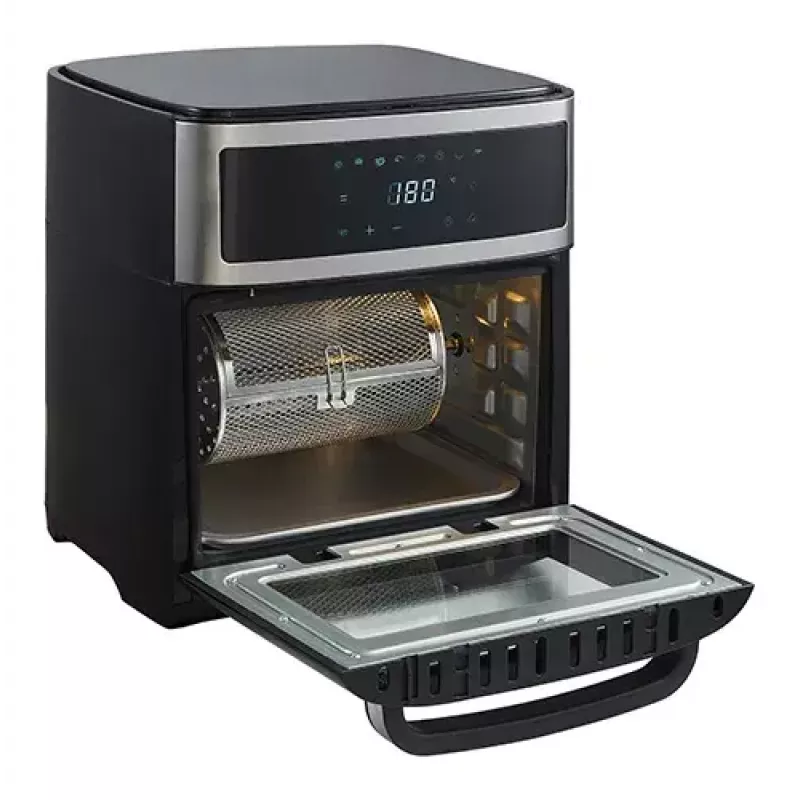 Adler AD 6309 horno freidora de aire, 13 l, 1700 W, acero inoxidable / negro