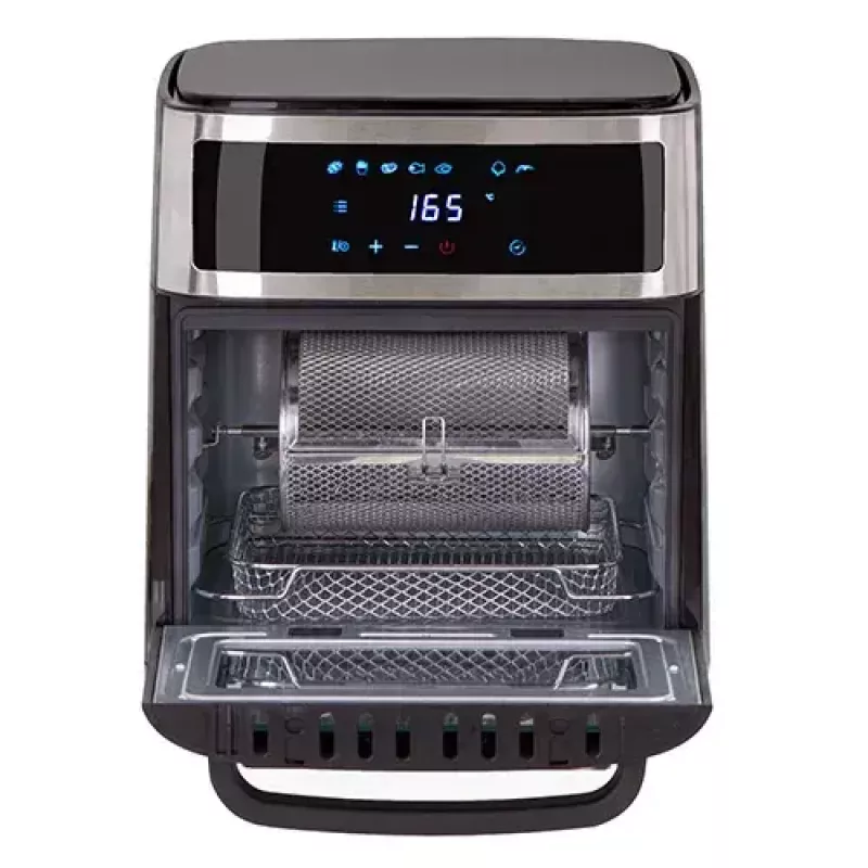 Adler AD 6309 horno freidora de aire, 13 l, 1700 W, acero inoxidable / negro