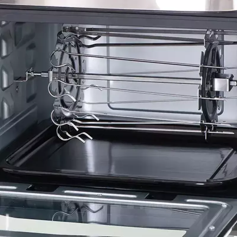 Adler AD 6309 horno freidora de aire, 13 l, 1700 W, acero inoxidable / negro