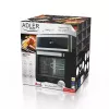Adler AD 6309 horno freidora de aire, 13 l, 1700 W, acero inoxidable / negro