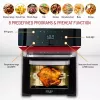 Adler AD 6309 horno freidora de aire, 13 l, 1700 W, acero inoxidable / negro