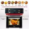 Adler AD 6309 horno freidora de aire, 13 l, 1700 W, acero inoxidable / negro