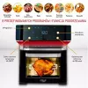 Adler AD 6309 horno freidora de aire, 13 l, 1700 W, acero inoxidable / negro