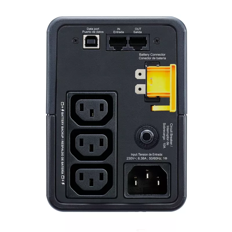 APC Back-UPS 500VA, 230V, AVR, tomas IEC