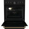 Cocina independiente Gorenje GECS6B71CLB Eléctrica Placa vitrocerámica Negro