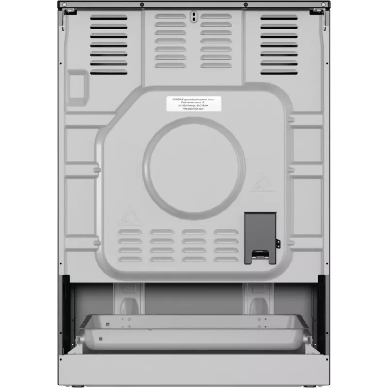 Cocina independiente Gorenje GECS6B71CLB Eléctrica Placa vitrocerámica Negro