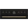 Cocina independiente Gorenje GECS6B71CLB Eléctrica Placa vitrocerámica Negro