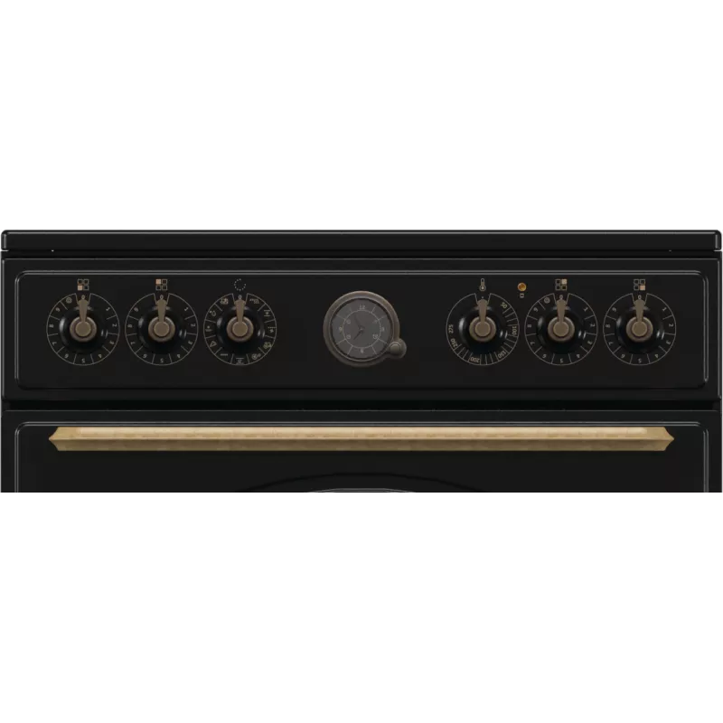 Cocina independiente Gorenje GECS6B71CLB Eléctrica Placa vitrocerámica Negro