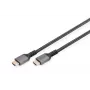 Cable DIGITUS 8K PREMIUM HDMI 2.1 3m carcasa de aluminio, dorado, soporta 8K/60Hz