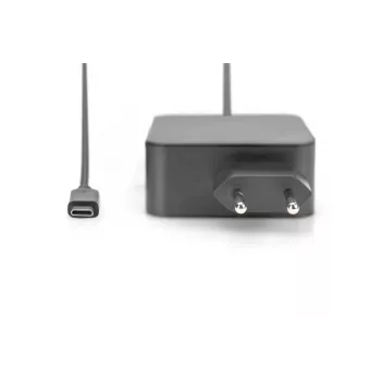 Fuente de alimentación para portátil USB-C Digitus DA-10071 65W interior AC negra