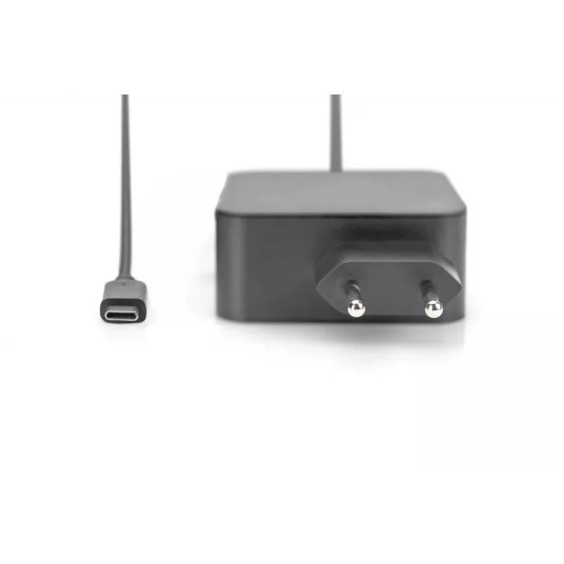 Fuente de alimentación para portátil USB-C Digitus DA-10071 65W interior AC negra
