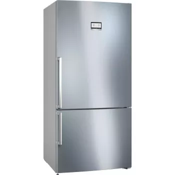Frigorífico combi Bosch Serie 6 KGN86AIDR, independiente, 631 L total (479 L frigorífico / 152 L congelador), acero inoxidable, NoFrost