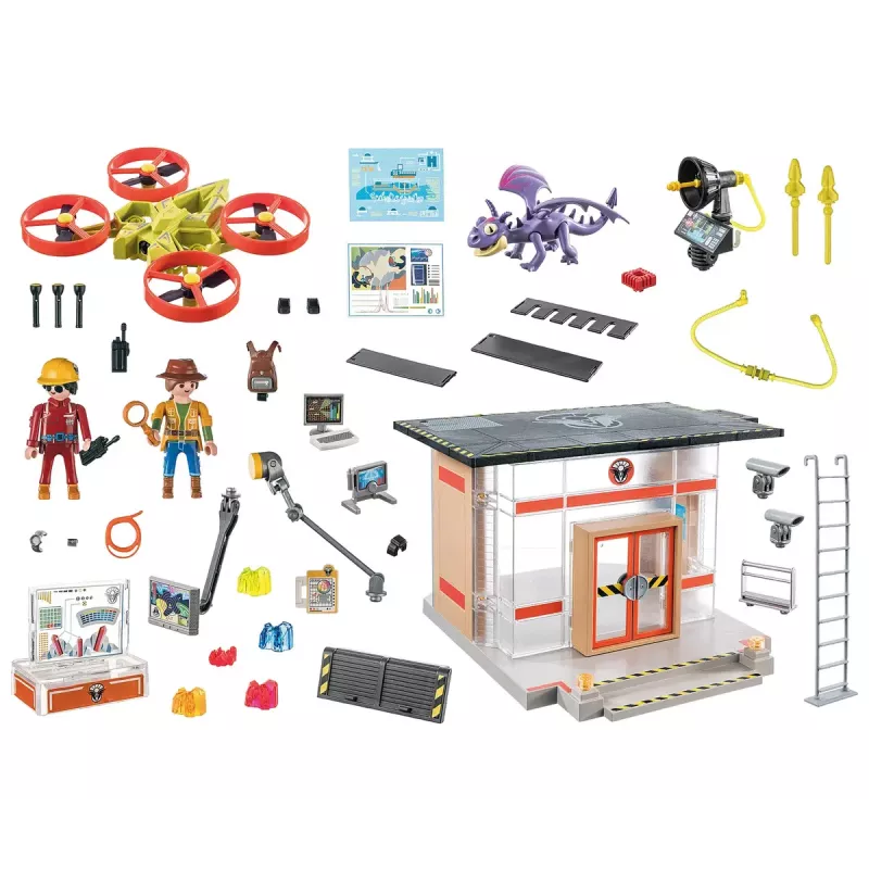 Set de juego de acción/aventura Playmobil Dragons 71084 multicolor