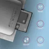 Lector de tarjetas de memoria Axagon CRE-S3C aluminio alta velocidad USB-C 3.2 Gen 1, 3 ranuras, UHS-II