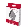 Lector de tarjetas de memoria Axagon CRE-S3C aluminio alta velocidad USB-C 3.2 Gen 1, 3 ranuras, UHS-II
