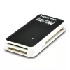 Lector de tarjetas externo Axagon CRE-X1 de 5 ranuras, CF, CF Type II, MMC, MMC Mobile, MMCmicro, MS Duo, MS PRO, Memory Stick (MS), MicroDrive, MicroSD...,
