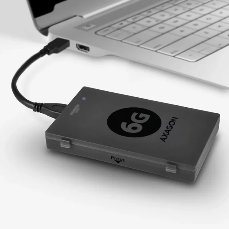 Axagon ADSA-1S6 USB 3.0 - HDD SATA de 2,5 pulgadas