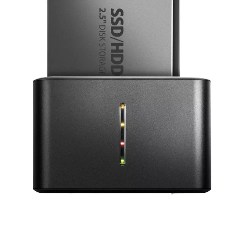 Docking station mini Axagon ADSA-D25 SuperSpeed USB dual para SSD/HDD de 2.5 pulgadas
