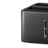 Docking station mini Axagon ADSA-D25 SuperSpeed USB dual para SSD/HDD de 2.5 pulgadas