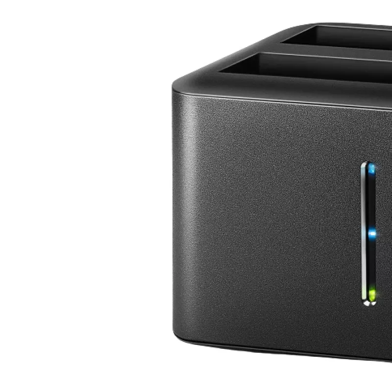 Docking station mini Axagon ADSA-D25 SuperSpeed USB dual para SSD/HDD de 2.5 pulgadas