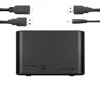 Docking station mini Axagon ADSA-D25 SuperSpeed USB dual para SSD/HDD de 2.5 pulgadas