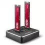 Axagon ADSA-M2C SuperSpeed USB-C 10Gbps Dock M.2 NVMe dual
