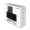 AXAGON ADSA-SN - HDD - híbrido - SSD - SATA - Serial ATA II - Serial ATA III - 2.5,3.5 pulgadas - USB 3.2 Gen 1 (3.1 Gen 1) Type-A - 5 Gbit/s - negro