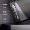 Caja para HDD/SSD de 2,5 pulgadas AXAGON EE25-A6C — SATA, USB 3.2 Gen 1 (Type-C y Type-A), aluminio, negra