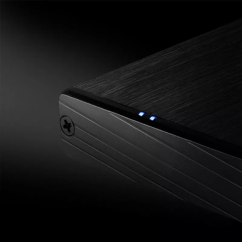 Caja externa compacta de aluminio Axagon EE25-XA6 USB 3.2 Gen 1 - SATA 6G para SSD/HDD de 2,5 pulgadas