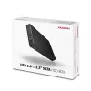 Caja externa compacta de aluminio Axagon EE35-XA3 USB 3.2 Gen 1 SATA para discos de 3,5 pulgadas