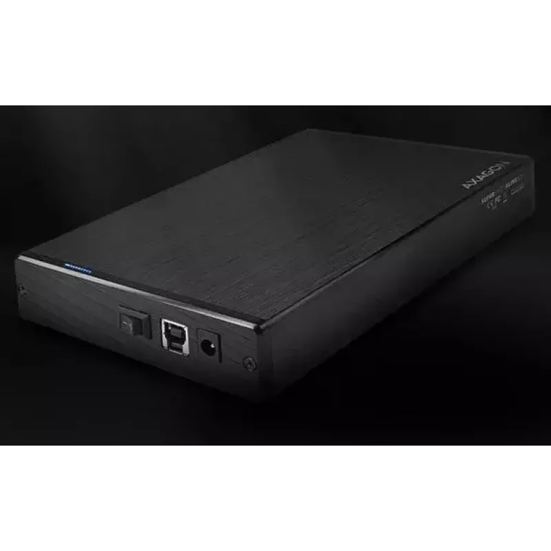 Caja externa compacta de aluminio Axagon EE35-XA3 USB 3.2 Gen 1 SATA para discos de 3,5 pulgadas